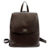 Luka 24-075 DOLLARO barna női bőr hátitáska 31 x 29 x 12 cm