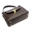 Luka 24-036 DOLLARO női barna bőr kézitáska 26 x 17 x 10 cm