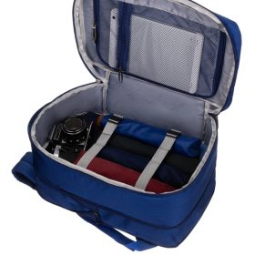   Peterson PTN BOCIAN kék hátizsák - WizzAir, Ryanair kézipoggyász 40 x 25 x 20 cm