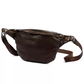   Nordee 956-VS barna női bőr övtáska, crossbody 35 x 18 x 8 cm
