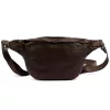 Nordee 956-VS barna női bőr övtáska, crossbody 35 x 18 x 8 cm