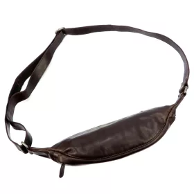   Nordee 957-VS sötétbarna női bőr crossbody 35 x 18 x 8 cm