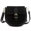 Luka 25-045 fekete női bőr válltáska 19.5 x 18 x 10 cm