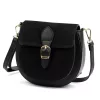 Luka 25-045 fekete női bőr válltáska 19.5 x 18 x 10 cm