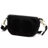 Luka 25-053 fekete női bőr oldaltáska 24 x 14 x 8 cm
