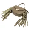 Luka 25-065 taupe női bőr kézitáska, válltáska 20 x 15 x 8 cm
