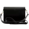 Luka 25-033 DOLLARO fekete női bőr kézitáska 24 x 18 x 6 cm