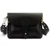 Luka 25-033 DOLLARO fekete női bőr kézitáska 24 x 18 x 6 cm