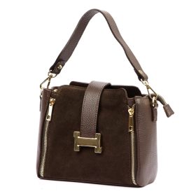   Luka 25-043 D barna női bőr kézitáska, válltáska 23 x 20 x 11 cm