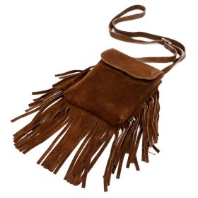   Luka 25-048 konyak női bőr mobiltartó, válltáska 16 x 21 x 5 cm