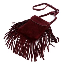   Luka 25-048 bordó női bőr mobiltartó, válltáska 16 x 21 x 5 cm