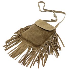   Luka 25-048 drapp női bőr mobiltartó, válltáska 16 x 21 x 5 cm