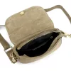 Luka 25-053 drapp női bőr oldaltáska 24 x 14 x 8 cm