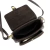 Luka 25-045 barna női bőr válltáska 19.5 x 18 x 10 cm