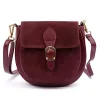 Luka 25-045 bordó női bőr válltáska 19.5 x 18 x 10 cm
