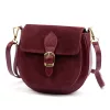 Luka 25-045 bordó női bőr válltáska 19.5 x 18 x 10 cm