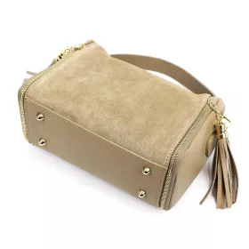   Luka 25-059 drapp női bőr kézitáska, válltáska 29 x 17 x 13 cm