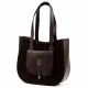 Gregorio 1729 barna  női bőr shopper 36 x 32 x 12 cm