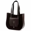 Gregorio 1729 barna  női bőr shopper 36 x 32 x 12 cm