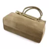 Luka 24-095 MN női taupe bőr kézitáska 37 x 25 x 15 cm