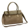 Luka 24-095 MN női taupe bőr kézitáska 37 x 25 x 15 cm
