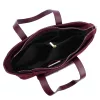 Gregorio 1729 bordó női bőr shopper 36 x 32 x 12 cm
