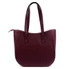 Gregorio 1729 bordó női bőr shopper 36 x 32 x 12 cm