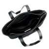 Gregorio 1729 fekete női bőr shopper 36 x 32 x 12 cm