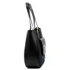 Gregorio 1729 fekete női bőr shopper 36 x 32 x 12 cm