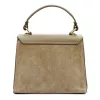 Luka 19-17-02 taupe női bőr kézitáska, oldaltáska 23 x 19 x 13 cm