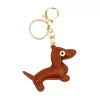 Florence BRE-DOG-2 barna női bőr kulcstartó 8.5 x 5.5 x 1 cm