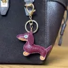 Florence BRE-DOG-2 bordó női bőr kulcstartó 8.5 x 5.5 x 1 cm