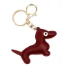 Florence BRE-DOG-1 bordó női bőr kulcstartó 8.5 x 5.5 x 1 cm
