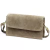 Luka 25-070 taupe női bőr válltáska 19.5 x 12 x 7 cm