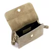 Luka 25-070 taupe női bőr válltáska 19.5 x 12 x 7 cm