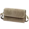 Luka 25-070 taupe női bőr válltáska 19.5 x 12 x 7 cm
