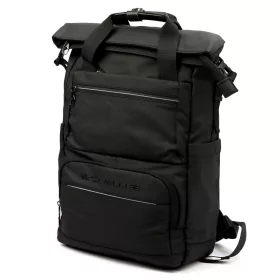 B.Cavalli BC1399 fekete rolltop hátizsák 32 x 45 x 18 cm