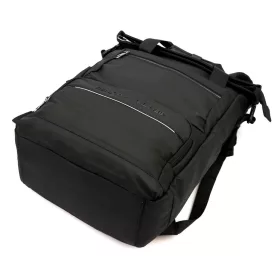 B.Cavalli BC1399 fekete rolltop hátizsák 32 x 45 x 18 cm