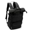 B.Cavalli BC1399 fekete rolltop hátizsák 32 x 45 x 18 cm