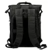 B.Cavalli BC1399 fekete rolltop hátizsák 32 x 45 x 18 cm
