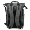 B.Cavalli BC1399 szürke rolltop hátizsák 32 x 45 x 18 cm