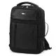 B.Cavalli BC1283 uniszex fekete hátizsák, laptop tartóval 15,6" 33 x 44 x 14 cm