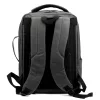 B.Cavalli BC1283 uniszex szürke hátizsák, laptop tartóval 15,6" 33 x 44 x 14 cm