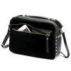 Luka 25-062 fekete női bőr kézitáska, oldaltáska 24 x 17 x 11 cm