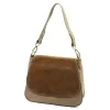 Luka 25-076 taupe női bőr válltáska 30 x 26 x 13 cm