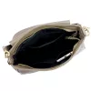 Luka 25-076 taupe női bőr válltáska 30 x 26 x 13 cm
