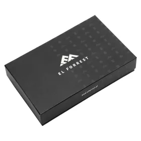   EL FORREST 955-480 RFID piros női bőr pénztárca 10 x 14.5 x 3.5 cm
