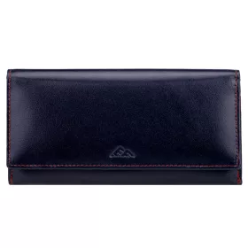   EL FORREST 946-340 RFID női fekete bőr pénztárca 18.5 x 9.5 x 3.5 cm