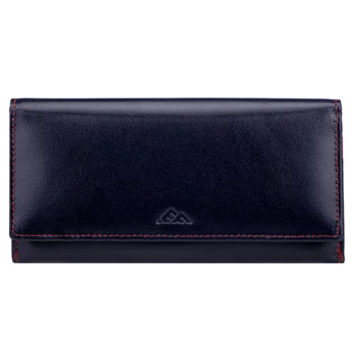 EL FORREST 946-340 RFID női fekete bőr pénztárca 18.5 x 9.5 x 3.5 cm