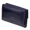 EL FORREST 900-340 RFID női fekete bőr pénztárca 12 x 8 x 3 cm
